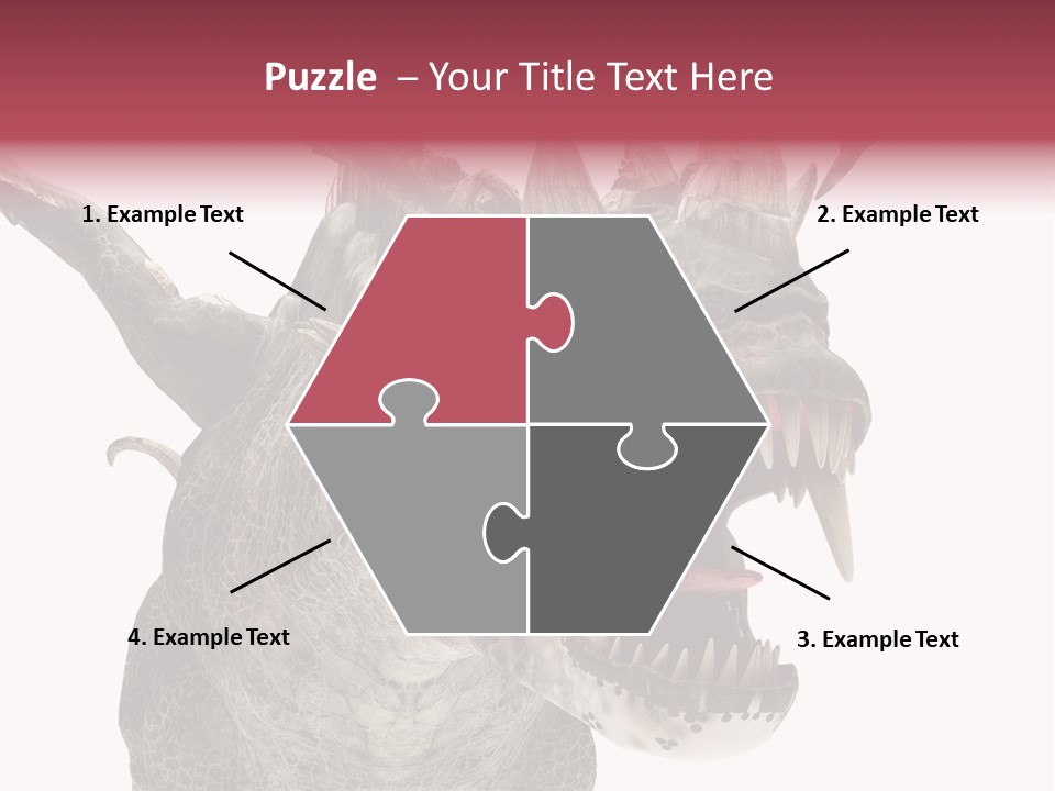 Green Danger Gray PowerPoint Template