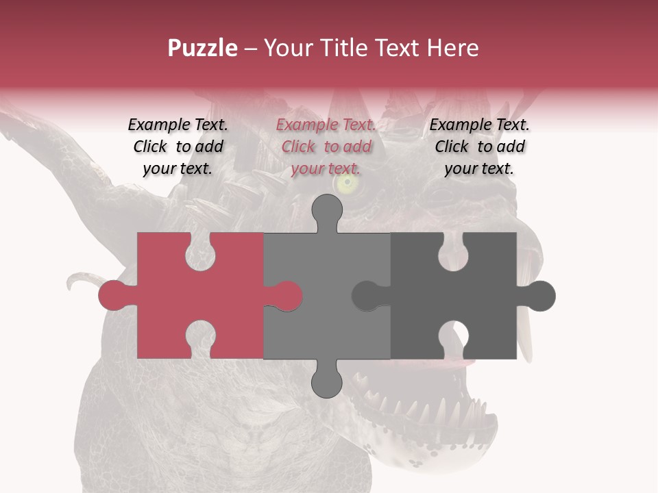 Green Danger Gray PowerPoint Template