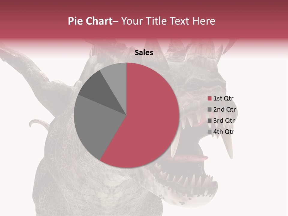 Green Danger Gray PowerPoint Template