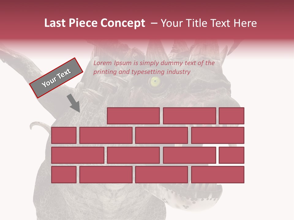 Green Danger Gray PowerPoint Template