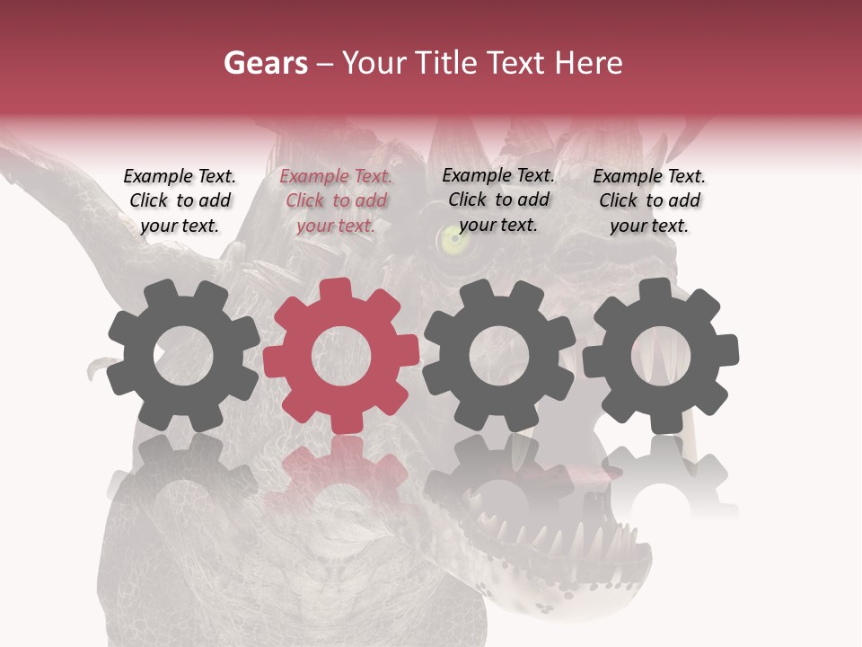 Green Danger Gray PowerPoint Template