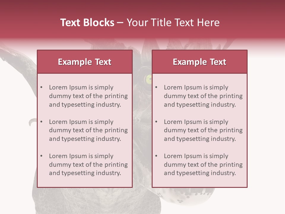 Green Danger Gray PowerPoint Template