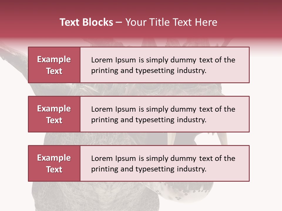Green Danger Gray PowerPoint Template