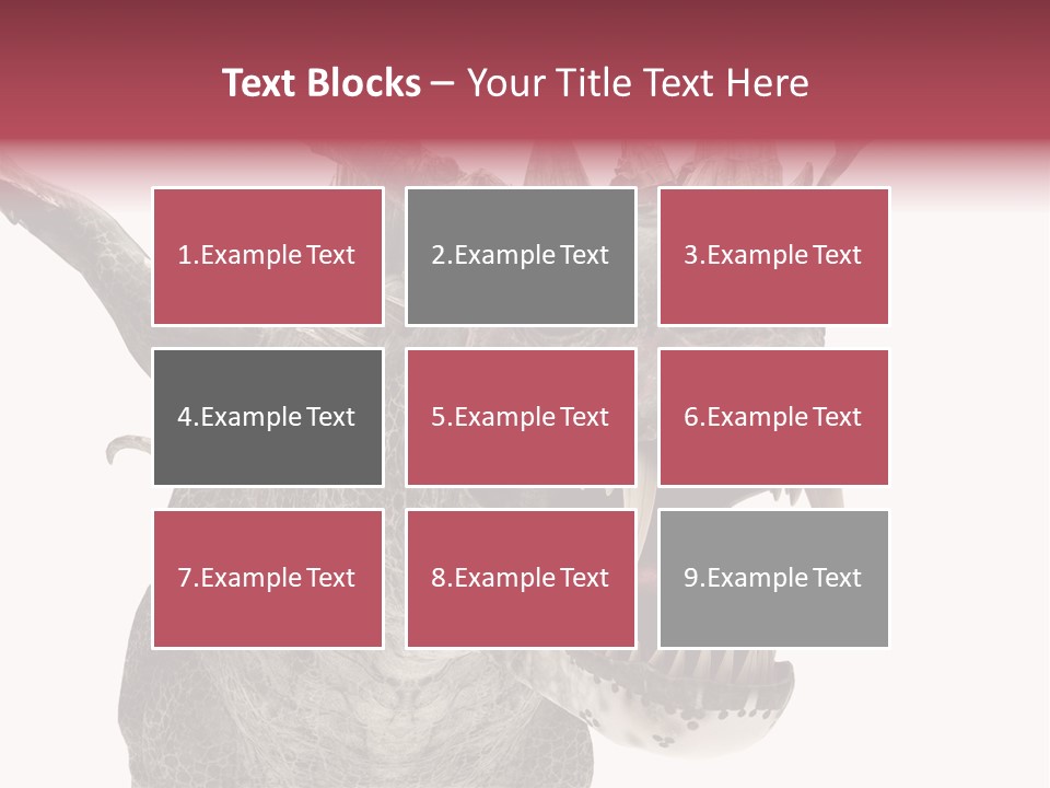 Green Danger Gray PowerPoint Template