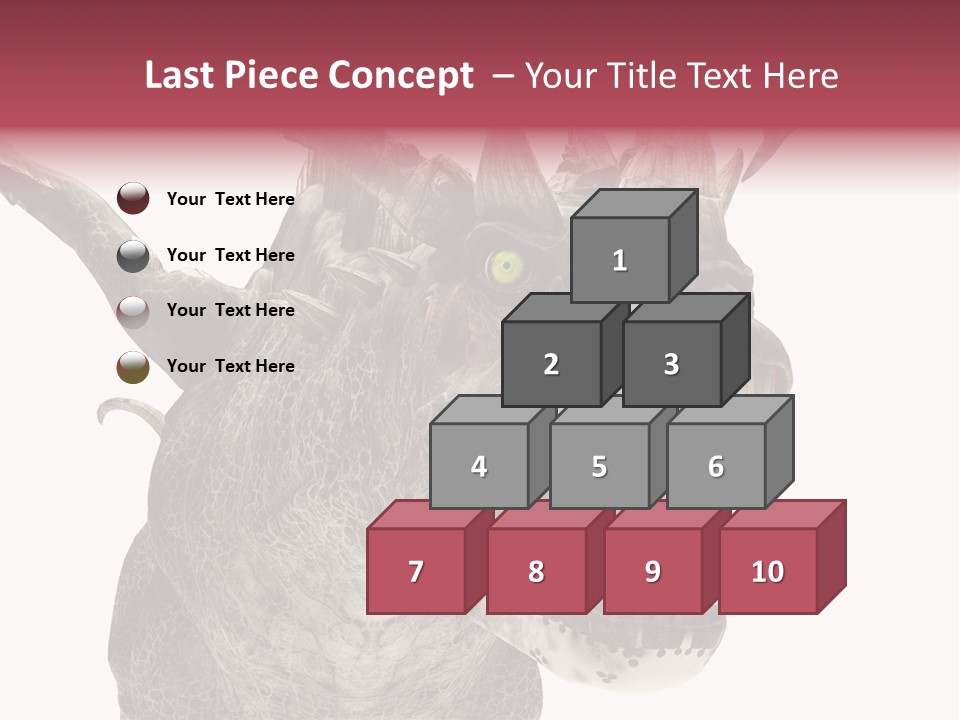 Green Danger Gray PowerPoint Template