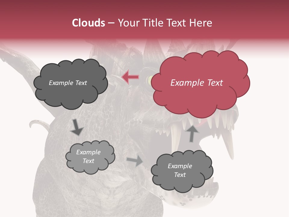 Green Danger Gray PowerPoint Template