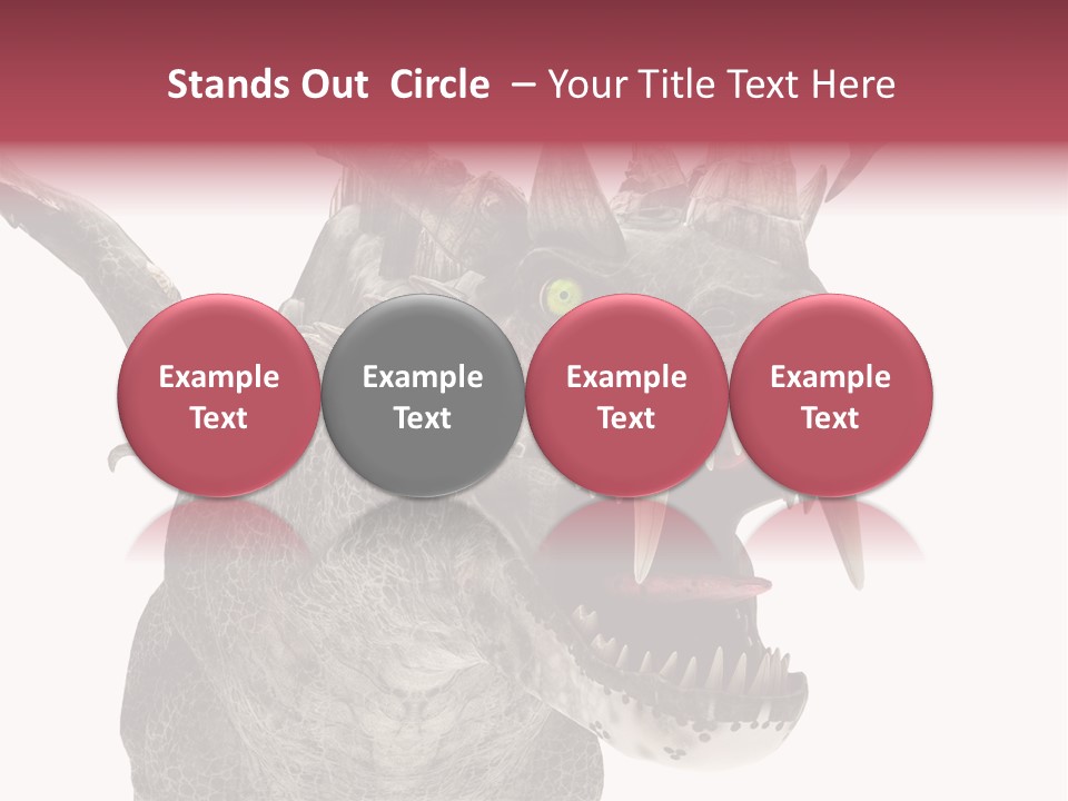 Green Danger Gray PowerPoint Template