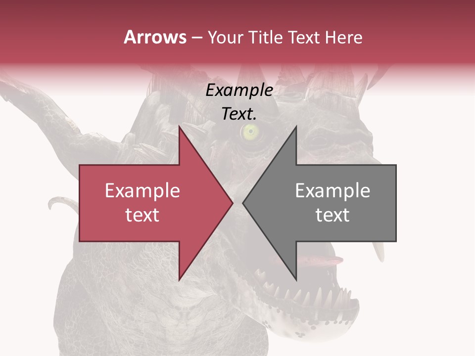 Green Danger Gray PowerPoint Template