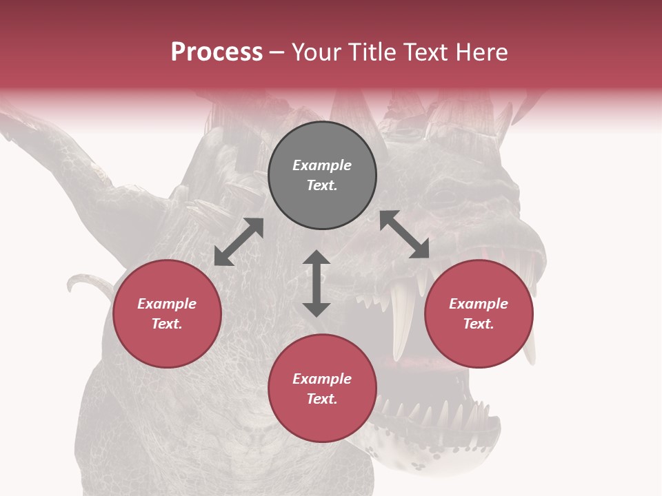 Green Danger Gray PowerPoint Template