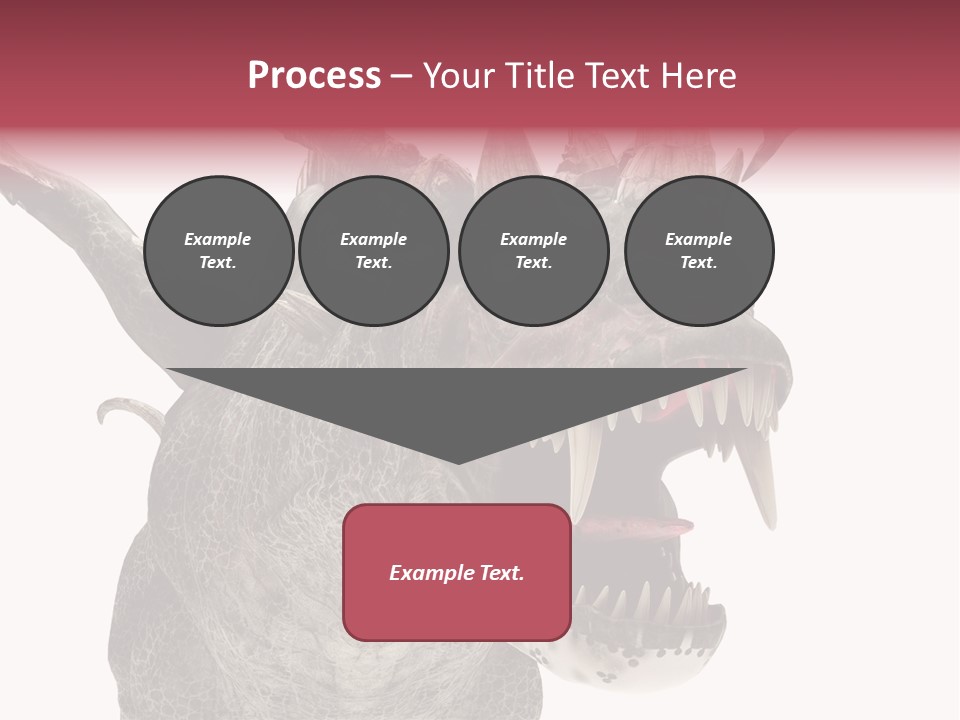 Green Danger Gray PowerPoint Template