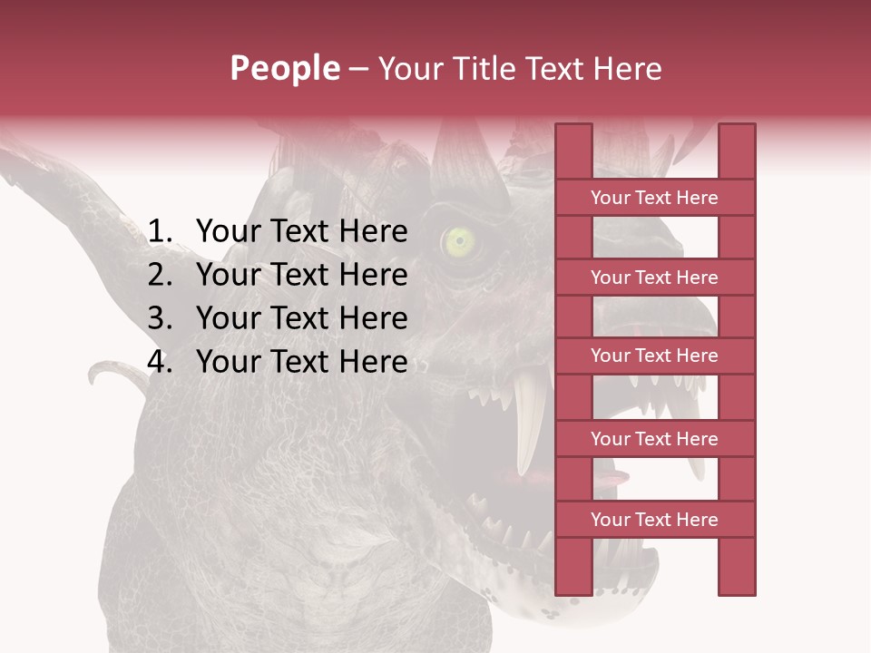 Green Danger Gray PowerPoint Template