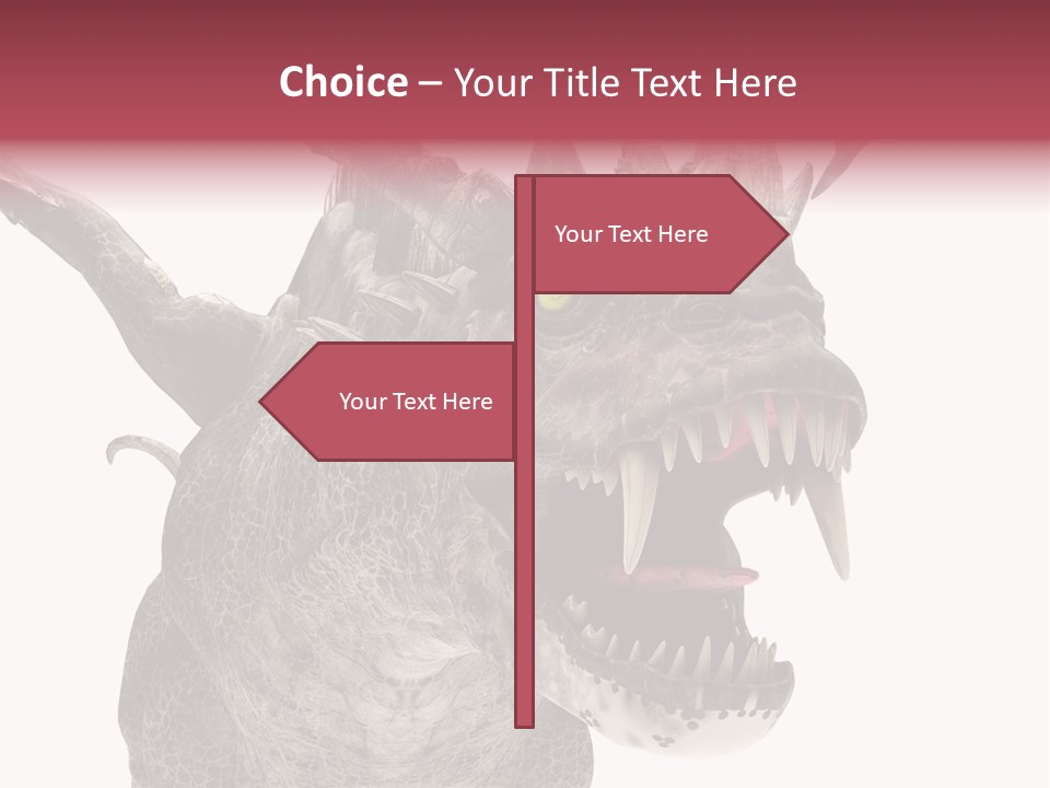 Green Danger Gray PowerPoint Template