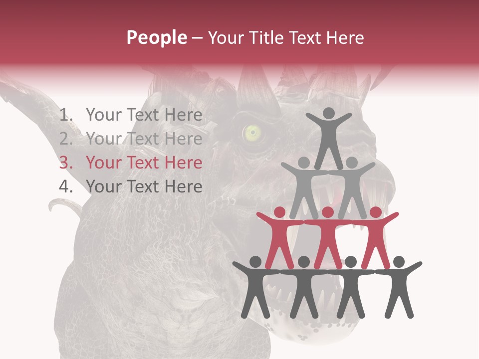 Green Danger Gray PowerPoint Template