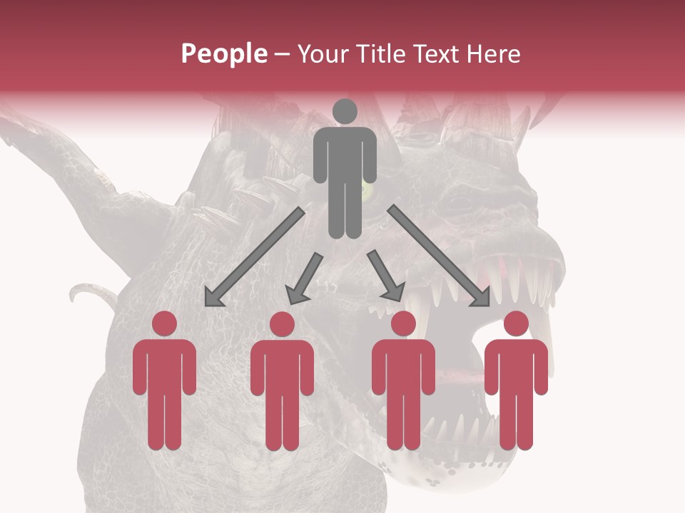 Green Danger Gray PowerPoint Template