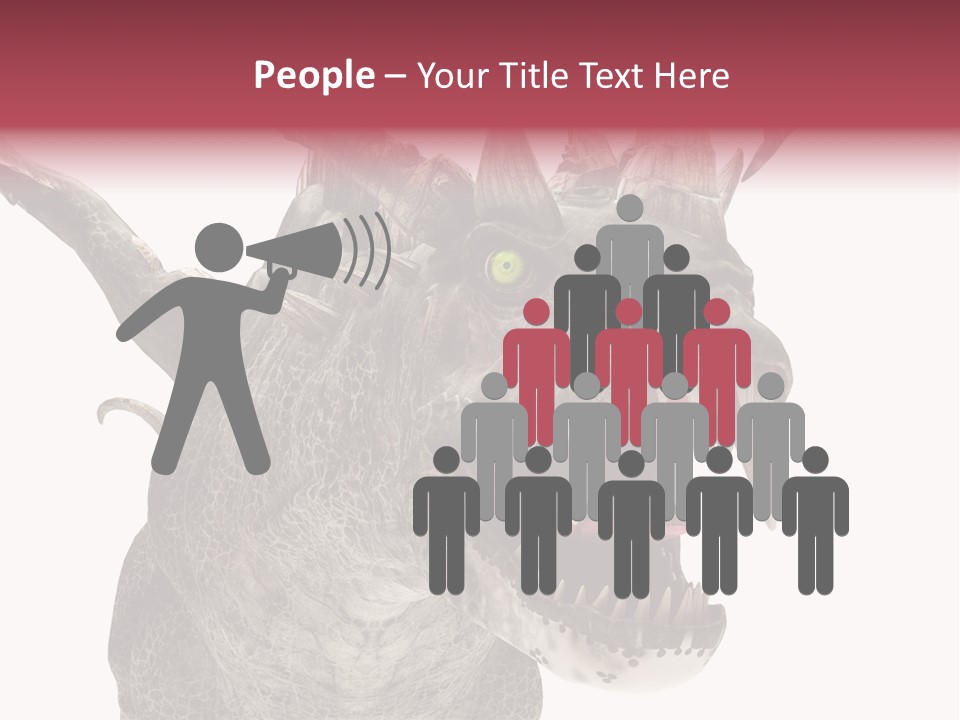 Green Danger Gray PowerPoint Template