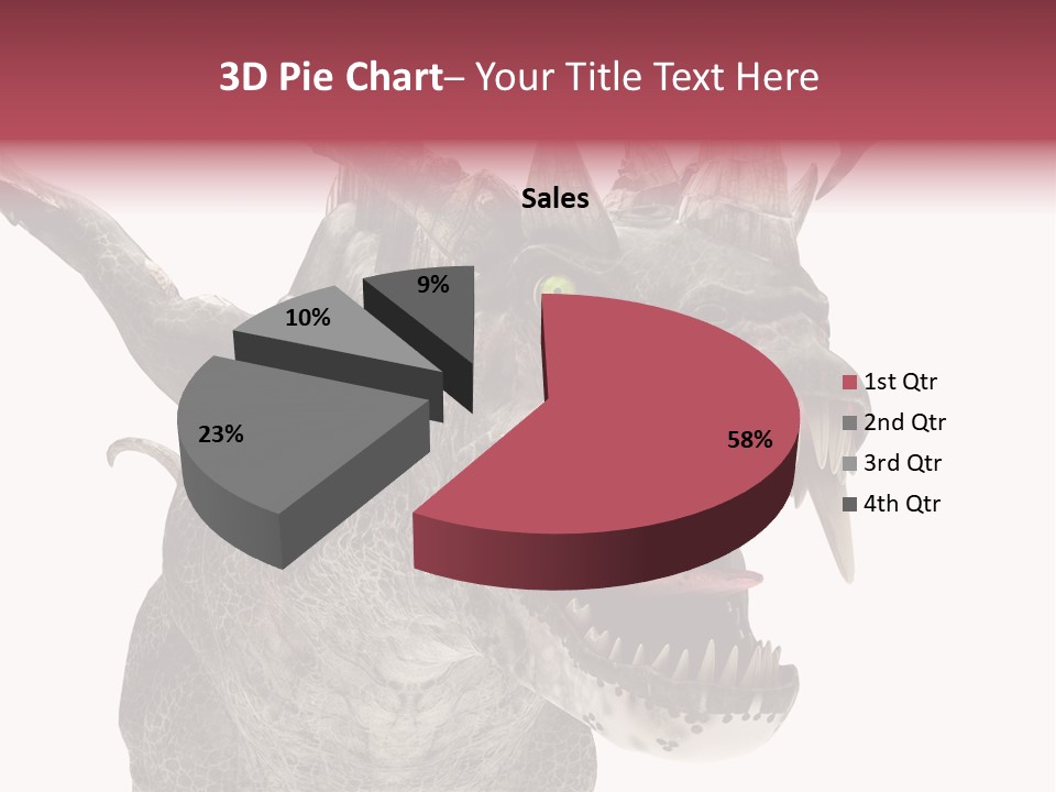 Green Danger Gray PowerPoint Template
