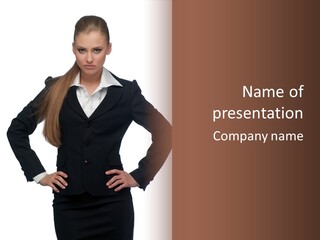 Smile Promotion Message PowerPoint Template