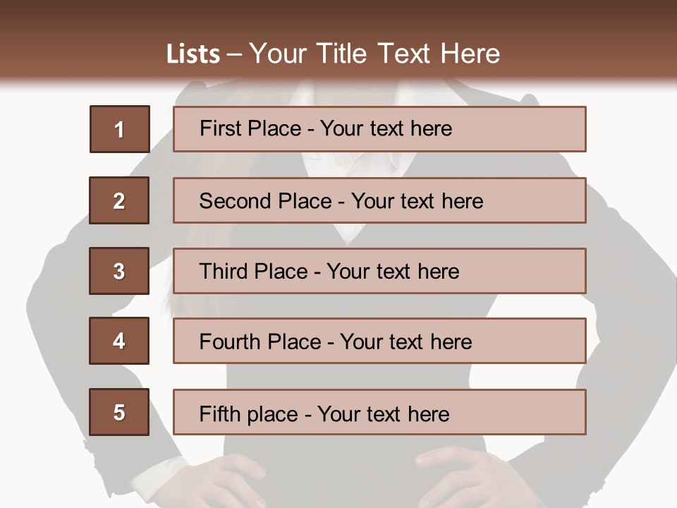 Smile Promotion Message PowerPoint Template
