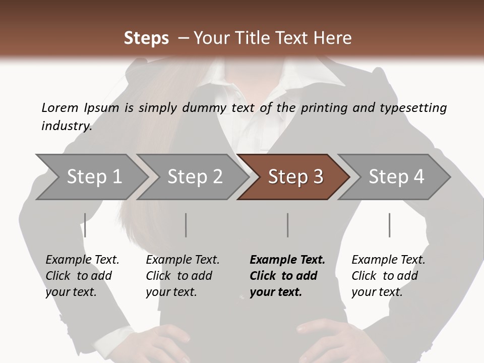 Smile Promotion Message PowerPoint Template