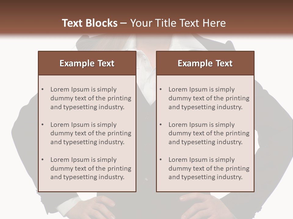 Smile Promotion Message PowerPoint Template