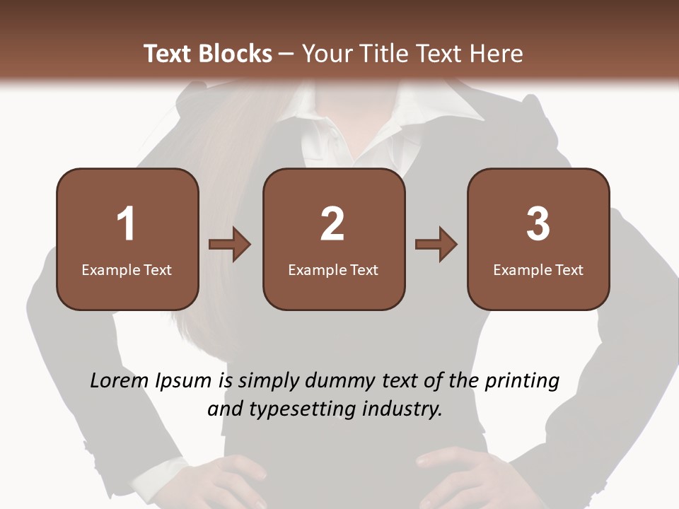 Smile Promotion Message PowerPoint Template