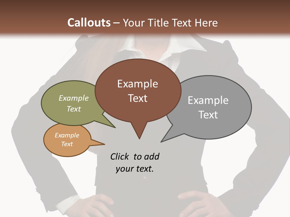 Smile Promotion Message PowerPoint Template