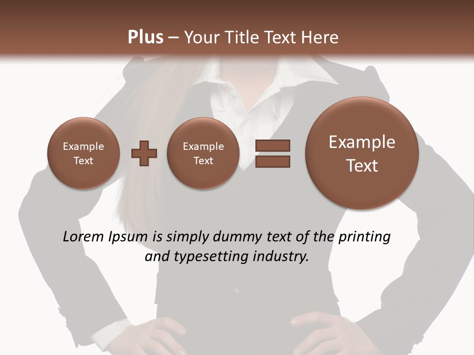 Smile Promotion Message PowerPoint Template