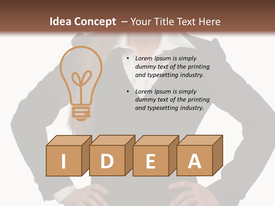 Smile Promotion Message PowerPoint Template