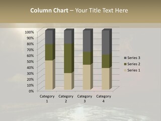 Fence Puddle Sunlight PowerPoint Template