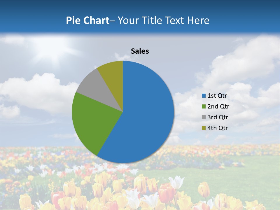 Blue Sun Park PowerPoint Template
