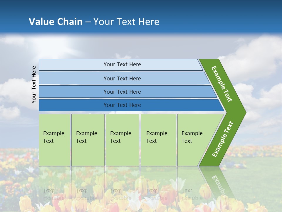 Blue Sun Park PowerPoint Template