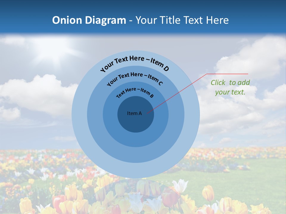 Blue Sun Park PowerPoint Template