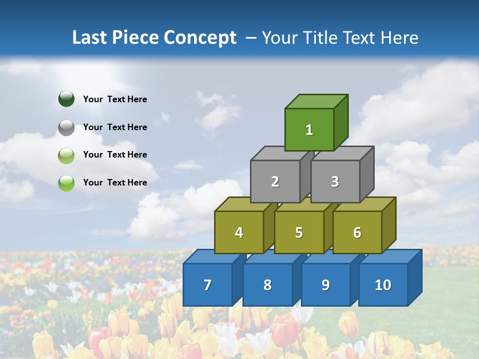 Blue Sun Park PowerPoint Template