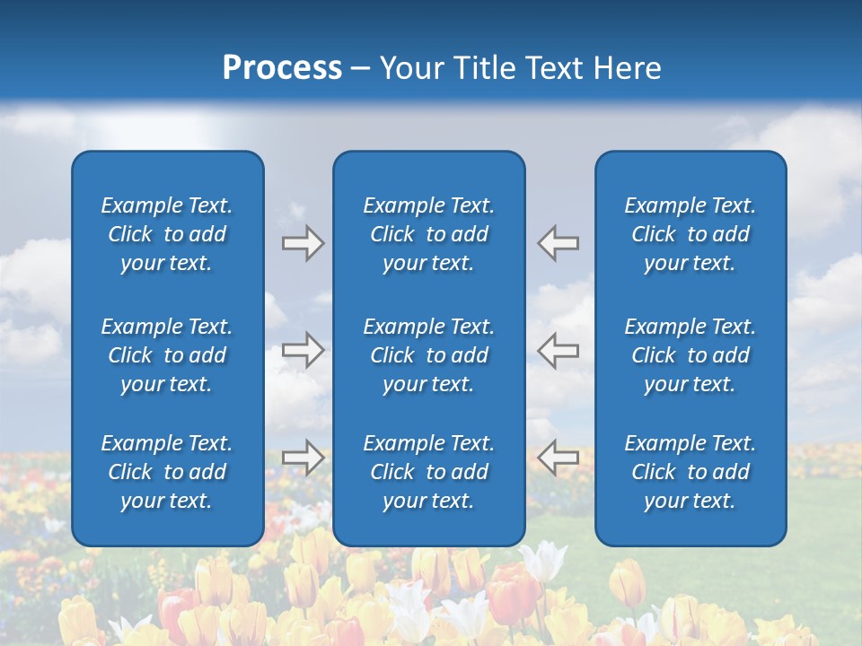 Blue Sun Park PowerPoint Template