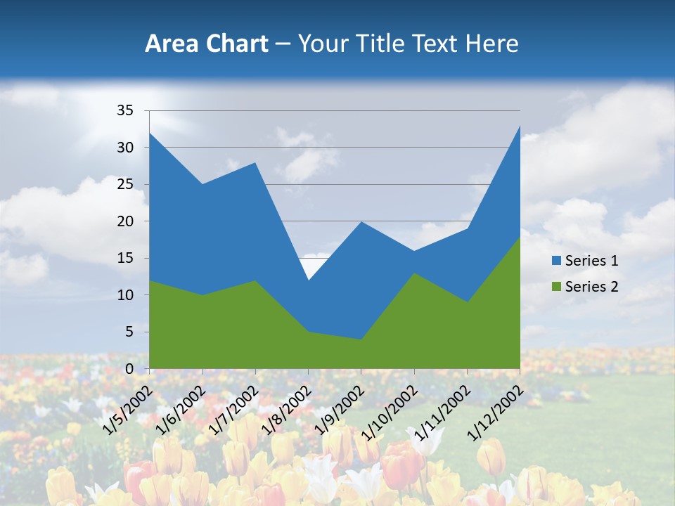Blue Sun Park PowerPoint Template