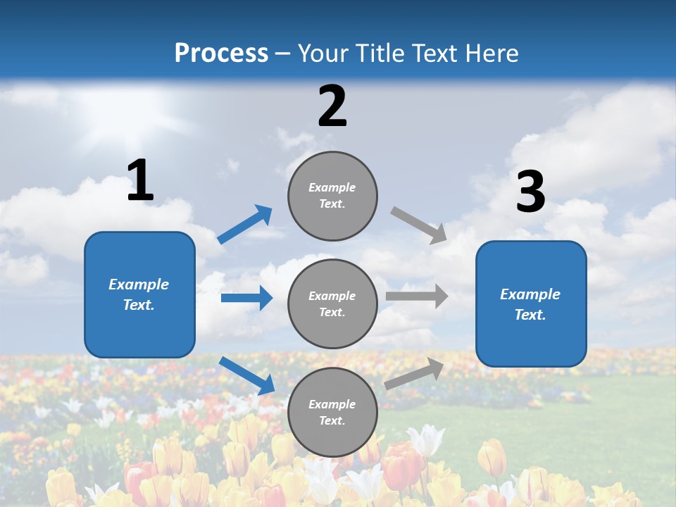 Blue Sun Park PowerPoint Template