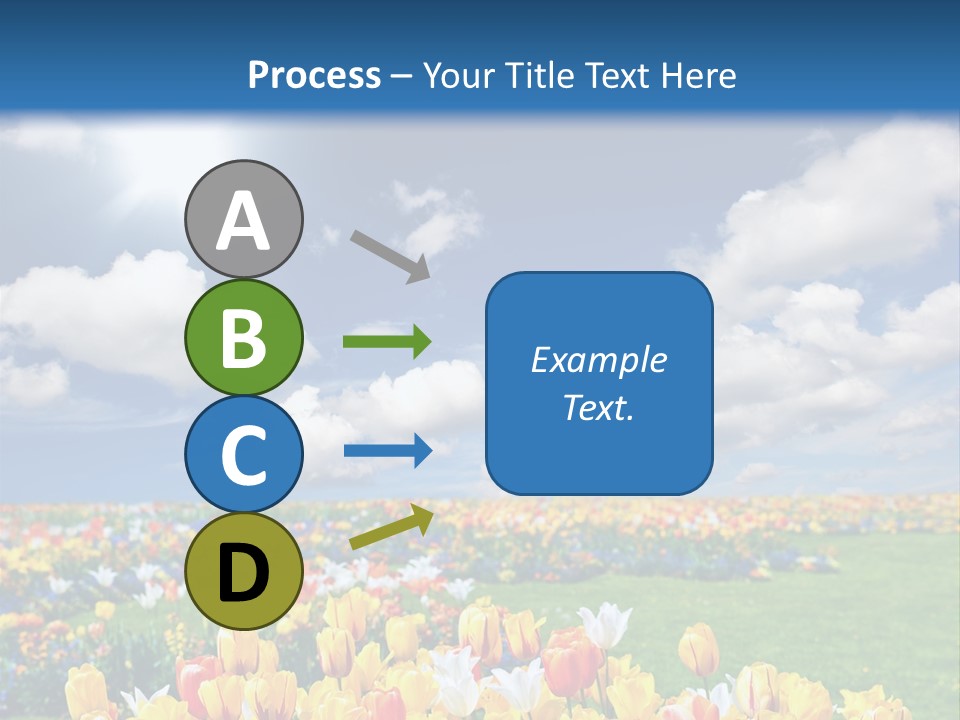 Blue Sun Park PowerPoint Template