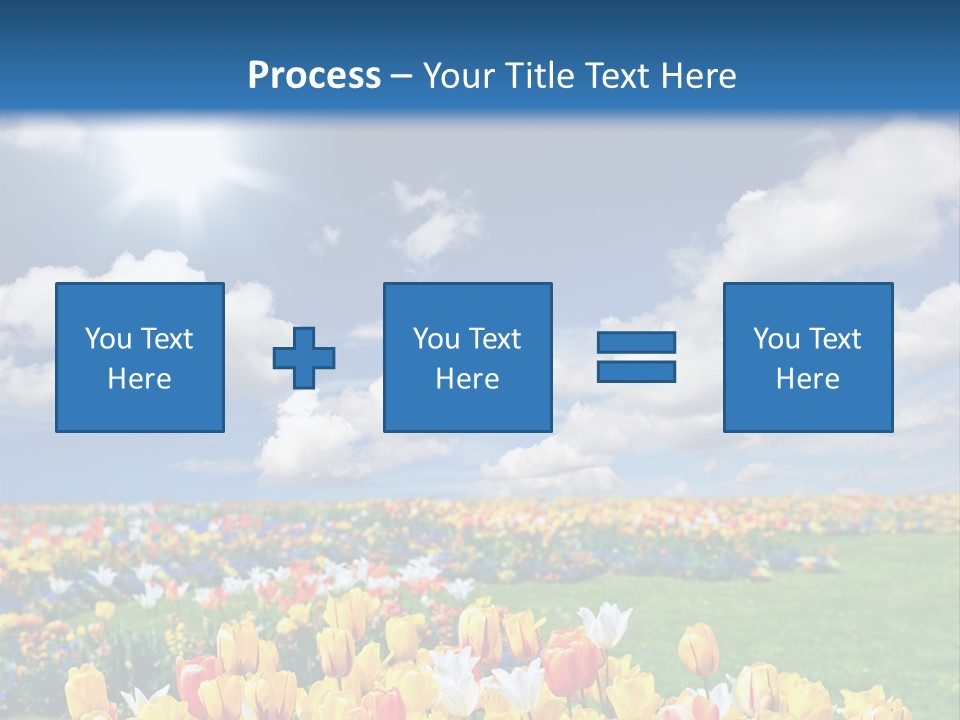 Blue Sun Park PowerPoint Template