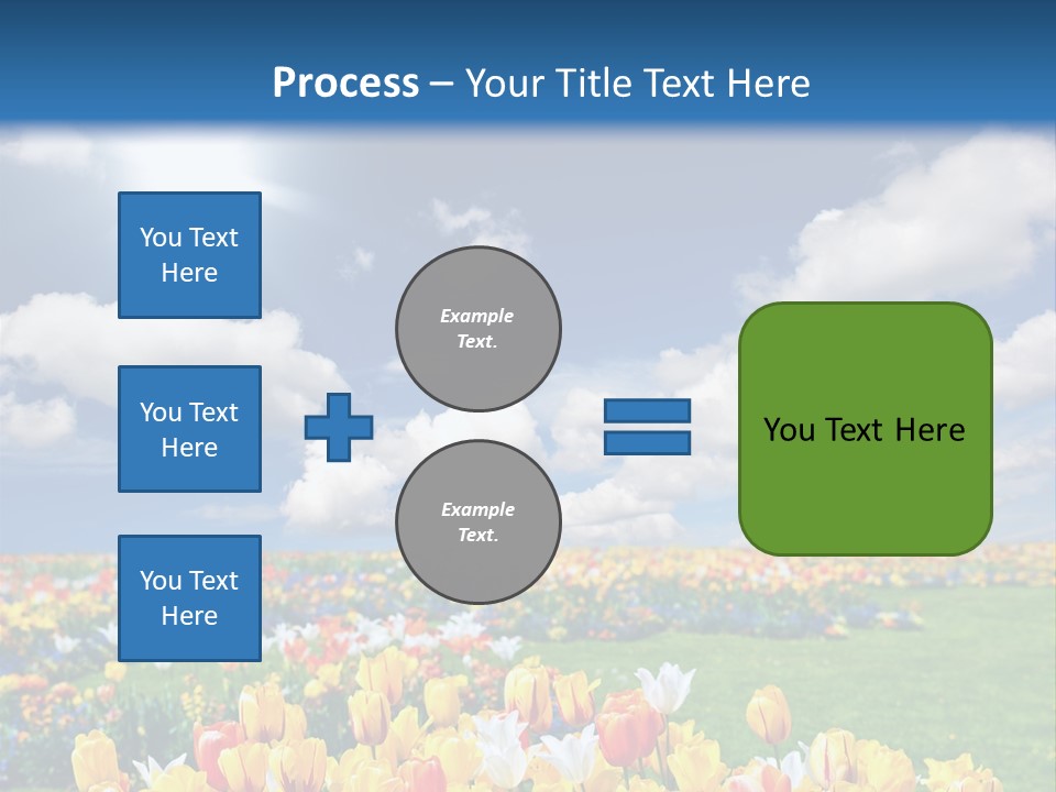 Blue Sun Park PowerPoint Template