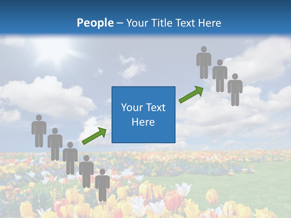 Blue Sun Park PowerPoint Template