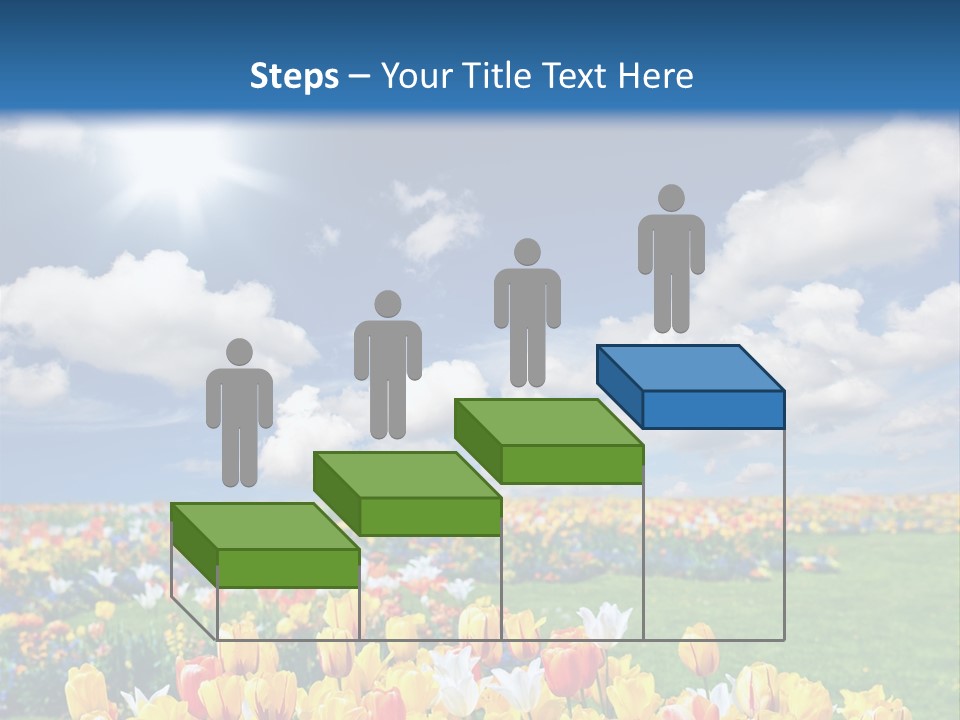 Blue Sun Park PowerPoint Template