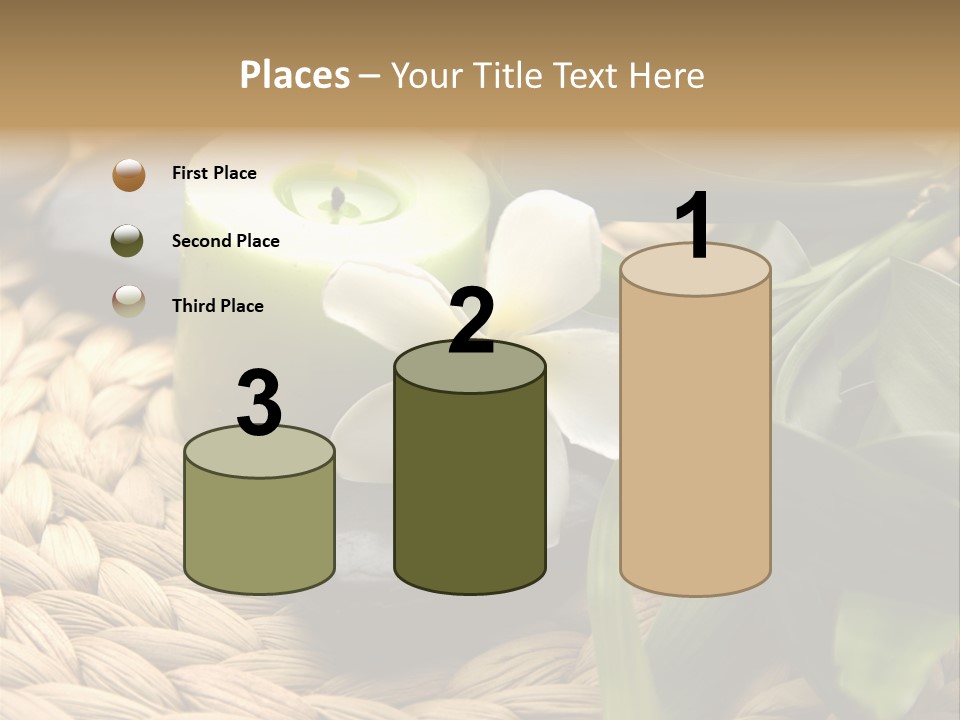 Natural Wicker Leaf PowerPoint Template