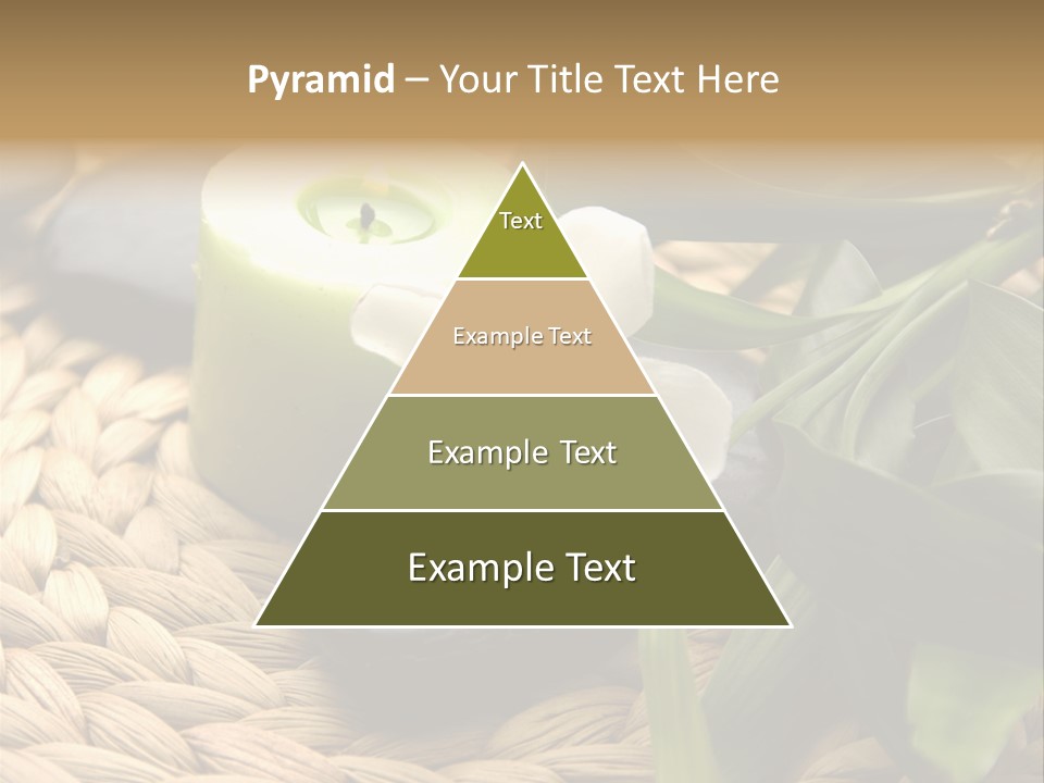 Natural Wicker Leaf PowerPoint Template