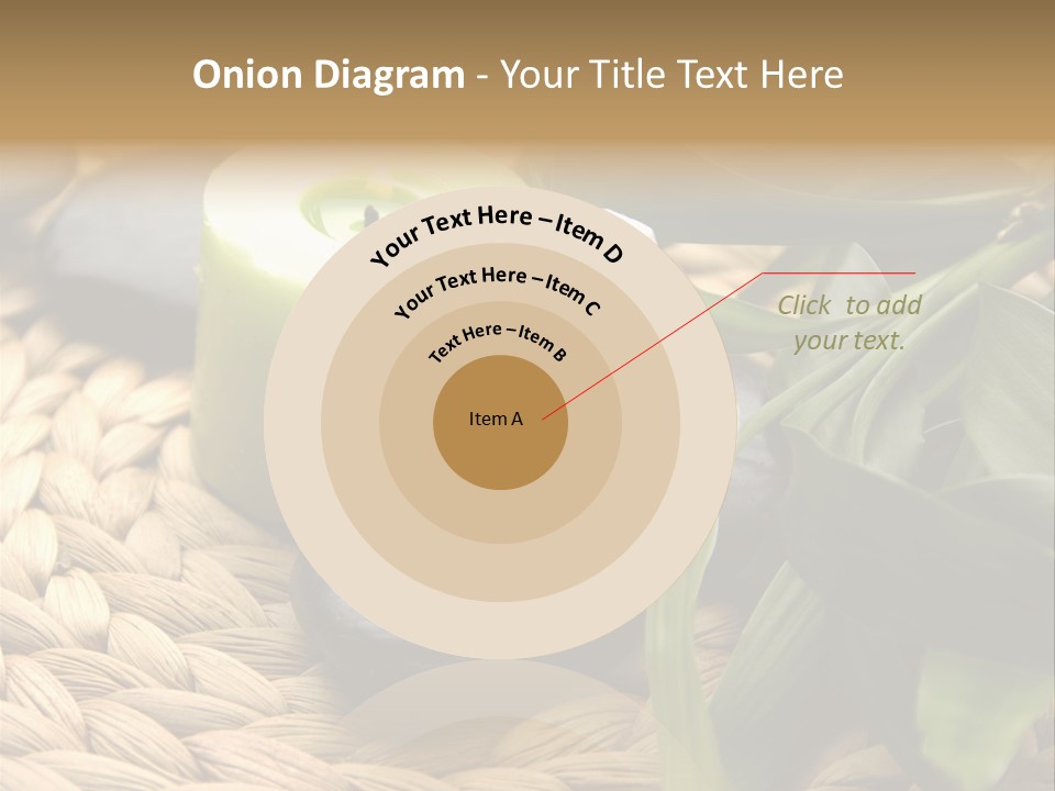 Natural Wicker Leaf PowerPoint Template