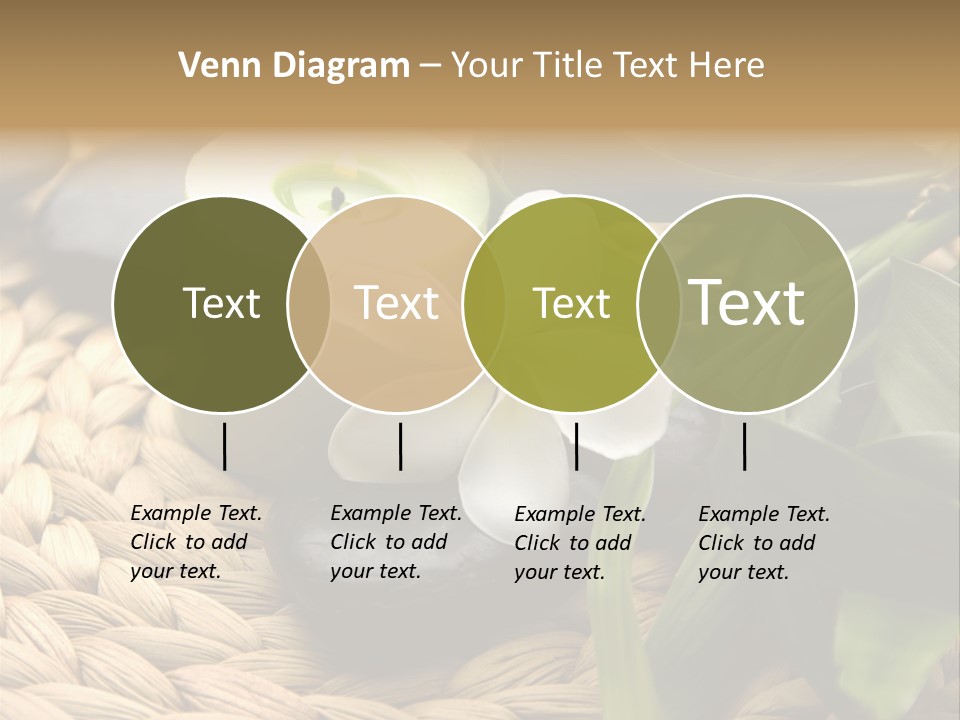 Natural Wicker Leaf PowerPoint Template
