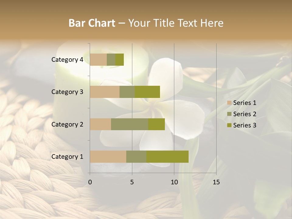 Natural Wicker Leaf PowerPoint Template