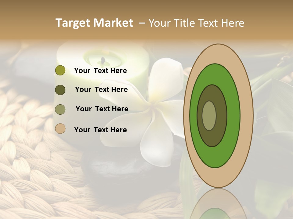 Natural Wicker Leaf PowerPoint Template