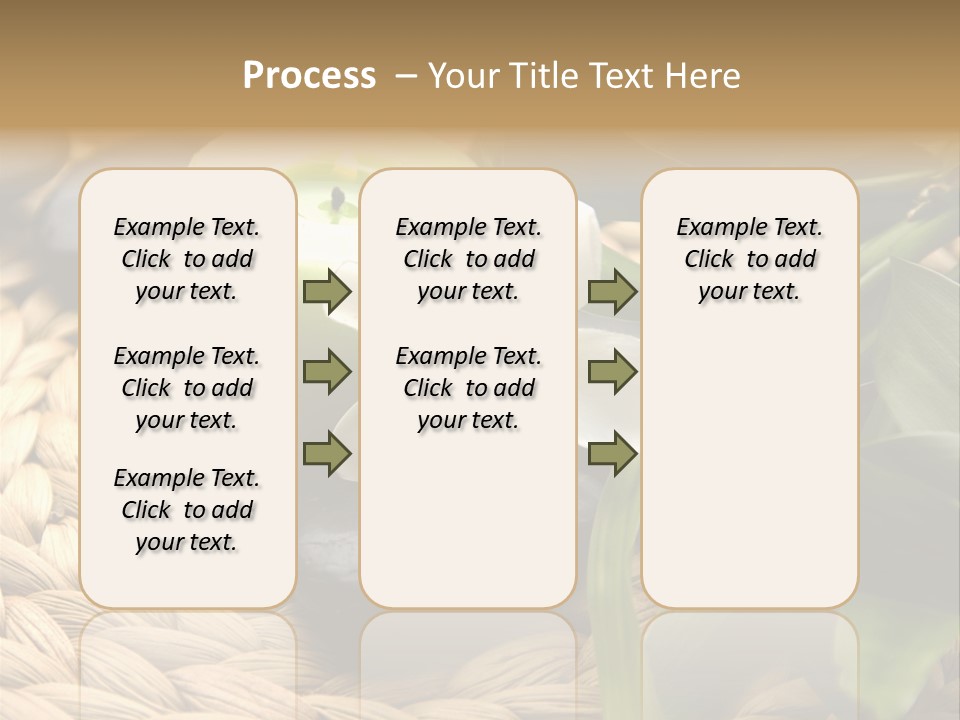Natural Wicker Leaf PowerPoint Template