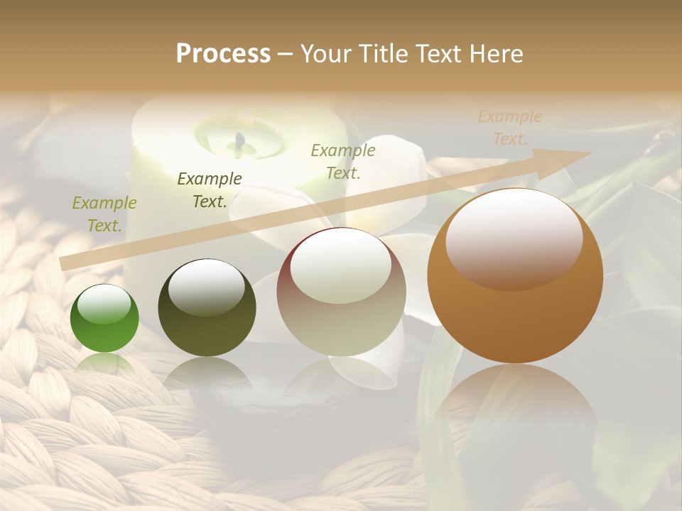 Natural Wicker Leaf PowerPoint Template