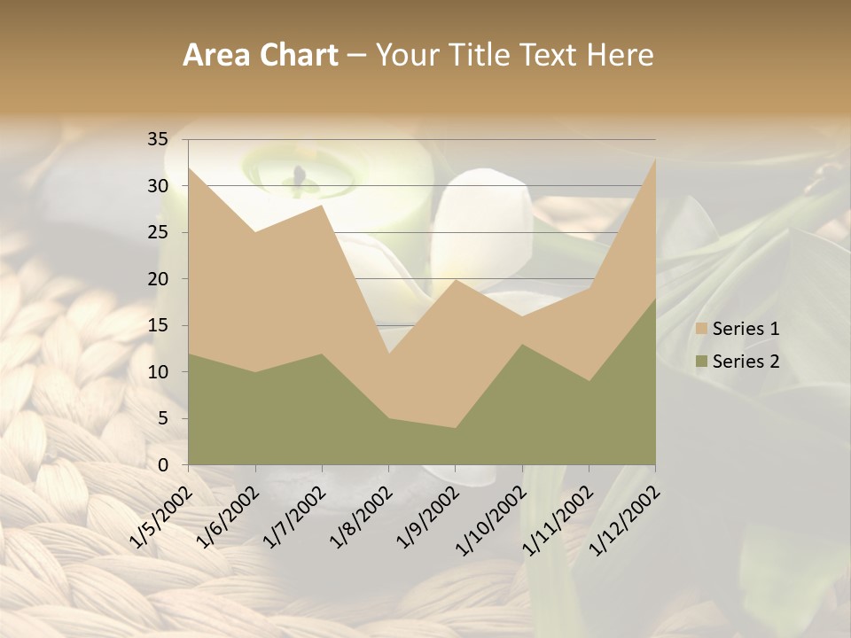 Natural Wicker Leaf PowerPoint Template